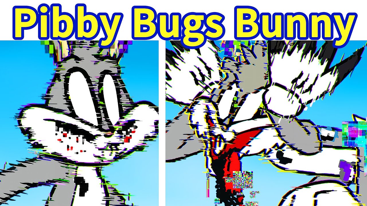 Friday Night Funkin': VS Pibby Bugs Bunny FULL WEEK + Cutscenes [FNF ...