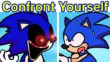 Friday Night Funkin' VS SONIC.EXE – Confronting Yourself | Run Sonic Run! (FNF Mod/Fake Evil Sonic)