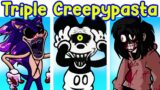 Friday Night Funkin' VS Triple Creepypasta (Triple Trouble) (Micky, Sonic.EXE) (FNF Mod)