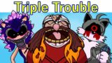 Friday Night Funkin' VS Triple Trouble but First Person version (FNF Mod) Sonic.EXE 2.0