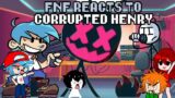 Friday Night Funkin' reacts to PIBBY CORRUPTED HENRY STICKMIN | xKochanx | FNF REACTS | GACHA