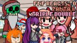 Friday Night Funkin' reacts to ZANTA but BF and PICO sings it – TRIPLE DOUBLE MONIKA.exe | xKochanx