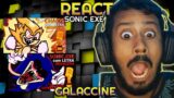GALACCINE SE SUPEROU! React TOO SLOW / YOU CAN'T RUN Round 2 e CHAOS Fansins Sonic.Exe