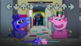 George Pig Huggy Vs Kissy Peppa Pig (FNF Mod New Characters) // FNF New Mod x Poppy Playtime