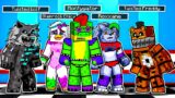 Glamrock Freddy KIDNAPPED in Minecraft Security Breach Five Nights at Freddy’s