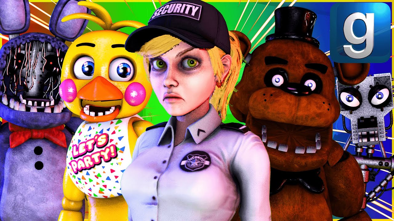Gmod Fnaf Freddy And Friends Meet The New Security Guard New World Videos