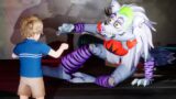 Gregory Jumpscares Roxy And Destroys Her In the Compactor – FNAF Security Breach