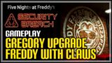 Gregory Upgrades Freddy with Monty's Claws FNAF
