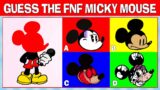 Guess The FNF Mickey Mouse #puzzles 640 | Odd Ones Out Fnf Mods | Find The Difference Kissy Missy