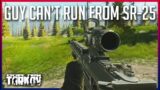 Guy Can't Run From This SR-25 – Escape From Tarkov