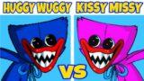 HUGGY WUGGY VS KISSY MISSY Friday Night Funkin' Hard Mod Poppy Playtime