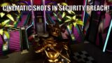 How to access Free Camera in Five Nights At Freddy's: Security Breach! (cinematic shots!)