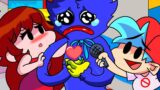 Huggy Wuggy & Boyfriend – Poppy Playtime & Friday Night Funkin Animation