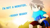Huggy Wuggy was NOT a MONSTER (Origin Story) | Poppy Playtime x FNF Animation