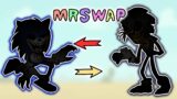 LORD X 2.0 and EXE BLACK SUN Swapped! (Mr Swap FNF Speed Drawing 2022)