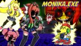 MONIKA TAKES OVER! Friday Night Funkin MONIKA.EXE Cursed Week… FNF Mods 133