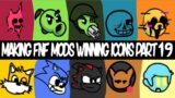 Making FNF MODS Winning icons Part 19!