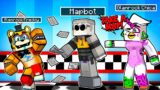 Map Bots are ANNOYING in Minecraft Security Breach Five Nights at Freddy’s FNAF
