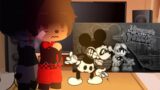 Mickey Mouse and friends react to FNF Wednesday Infidelity FULL WEEK and more!  (Part 6)