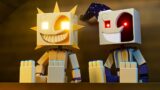 Minecraft FNAF Sun and Moon plush take over! (Minecraft Roleplay)