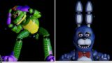 Monty transforms into Bonnie behind the desk – Five Nights at Freddy's: Security Breach