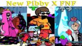 NEW Pibby x FNF Glitch Mods. VS PRINCESS BUBBLEGUM, WELMA & PATRICK-SANDY (FNF Pibby Concept)
