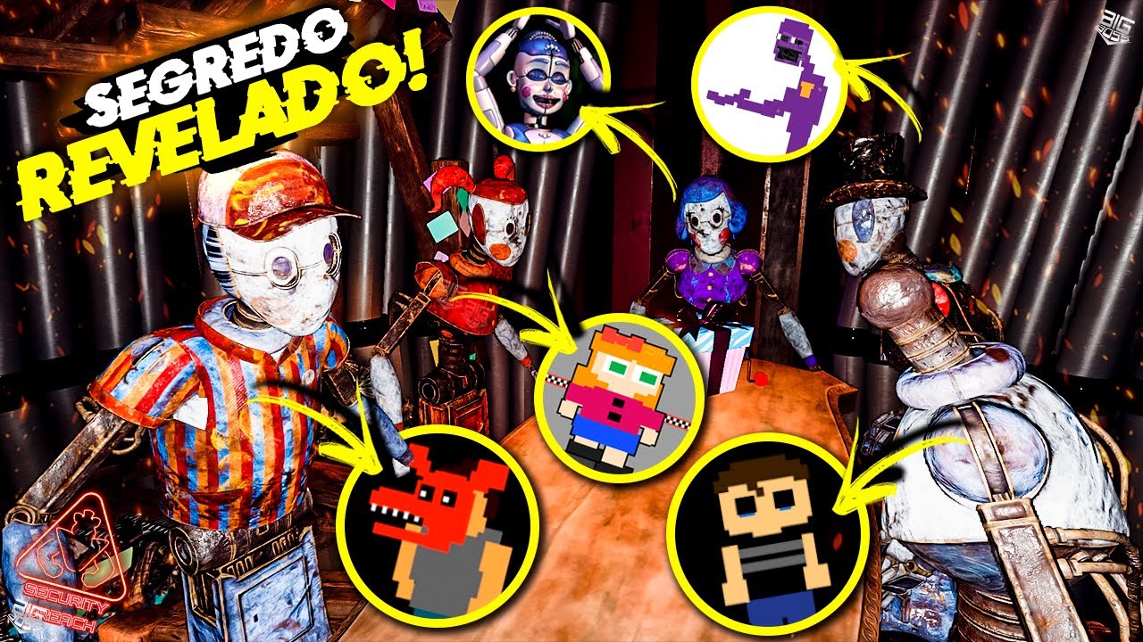 O MAIOR SEGREDO REVELADO! A FAMILIA do *WILLIAM AFTON*! Five Nights