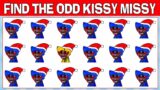 Odd Ones Out Kissy Missy Fnf #puzzle 620 | Odd Ones Out Fnf Animation| Spot The Difference Fnf Music