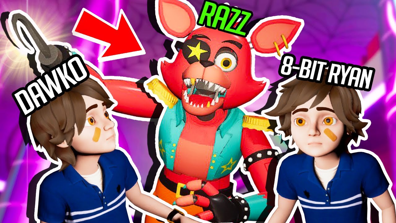 PLAYING as GLAMROCK FOXY vs 3 GREGORYS! (FNAF Security Breach