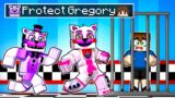 PROTECT GREGORY in Minecraft Security Breach Five Nights at Freddy’s FNAF