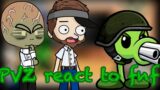 PVZ react to plants vs rappers || fnf