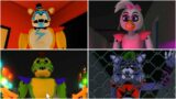 ROBLOX FNAF SECURITY BREACH REMAKE ALL JUMPSCARES + FULL GAME