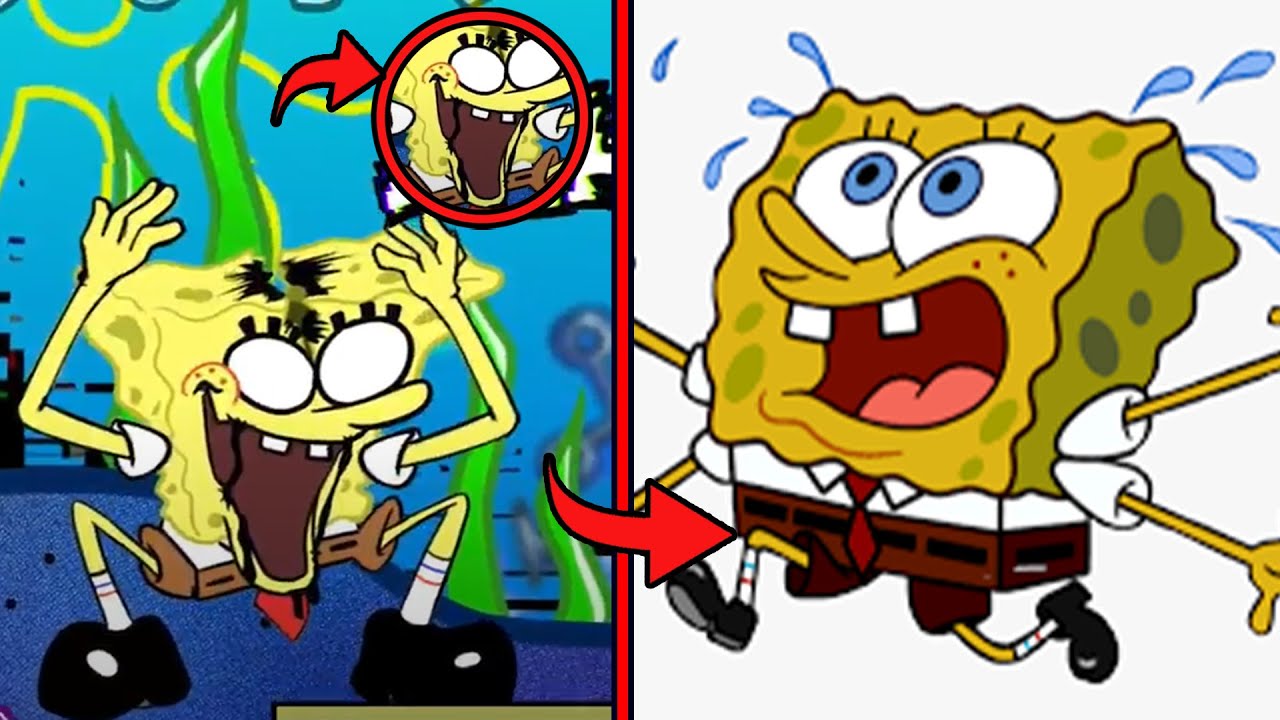 References in Pibby Corrupted SpongeBob NEW x FNF | Come and Learn with ...