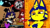 References in Pibby VS NEW Corrupted Ankha Remastered x FNF | Come and Learn with Pibby