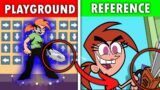 References in The Fairly OddParents | Friday Night Funkin' Vicky & Timmy OG VS New | FNF Mod