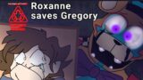 Roxanne saves Gregory from Freddy // Fnaf Security Breach // Roxanne AU