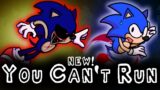 Running Sonic and Sonic.exe sings You Can't Run V2 | Friday Night Funkin'