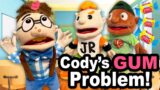 SML Movie: Cody's Gum Problem!