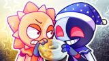 SUN VS MOON | Gold VS Silver MUKBANG – FNAF Security Breach ANIMATION [KIKICK!]