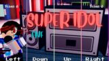 SUPER IDOL SONG IN FRIDAY NIGHT FUNKIN | ROBLOX FNF