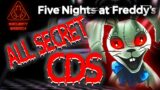 Security Breach FNAF All Secret Cds Locations Five Nights At Freddy's
