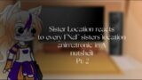 Sister Location reacts to every FNaF sisters location animatronic in A nutshell /Pt:2 /Lazy