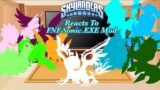 Skylanders Reacts To FNF Sonic.EXE Mod || My Au #Gacha #Skylanders #Sonic #FNF #VsSONICEXE