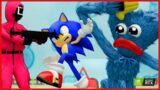 Sonic Vs Friday Night Funkin VS Squid Game – FNF Animation Compilation #3