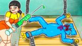 Squid Game Doll , Huggy Wuggy Go To Beach – Friday Night Funkin' Animation | Gacha Animations