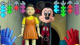 Squid Game & Mickey Mouse vs FNF – Poppy Playtime! Friday Night Funkin vs Poppy Playtime!