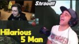 Summit1g & Shroud Hilarious 5 Man Squad (Multi Pov) | Escape From Tarkov