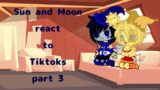 Sun and Moon reacts to tiktoks//part 3// FNAF Security breach//GCRV