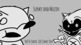 Sunky and Majin Part One- FnF Vs Sonic.ExE Comic Dub