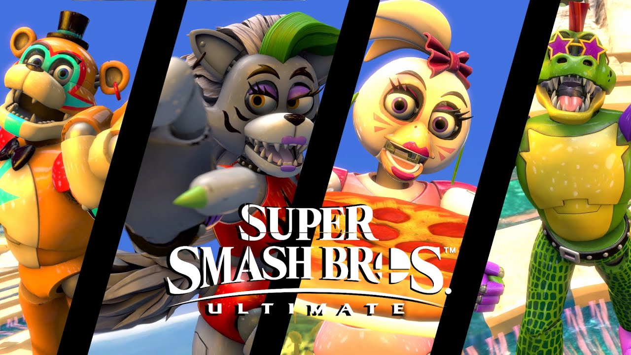 Super Smash Bros. Ultimate: Five Nights At Freddy's Security Breach ...